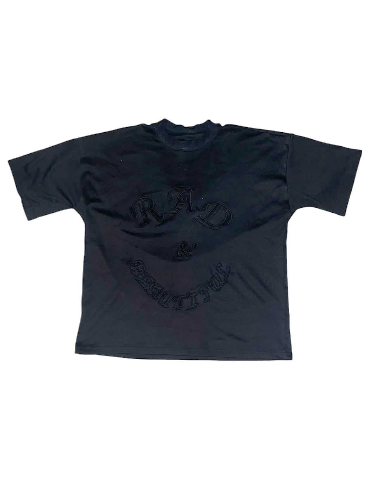 R&B TEE (EMBROIDERED) - ONYX