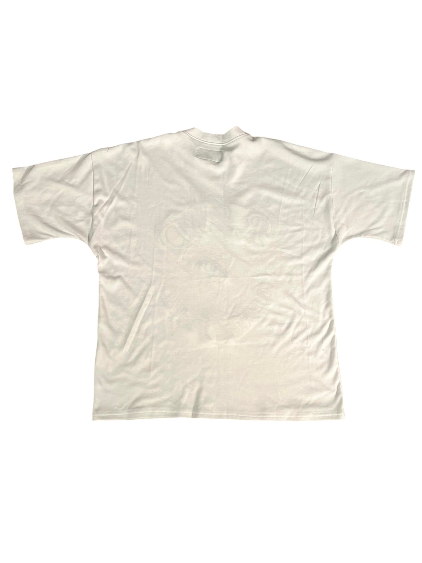R&B TEE (EMBROIDERED) - CR*CK WHITE