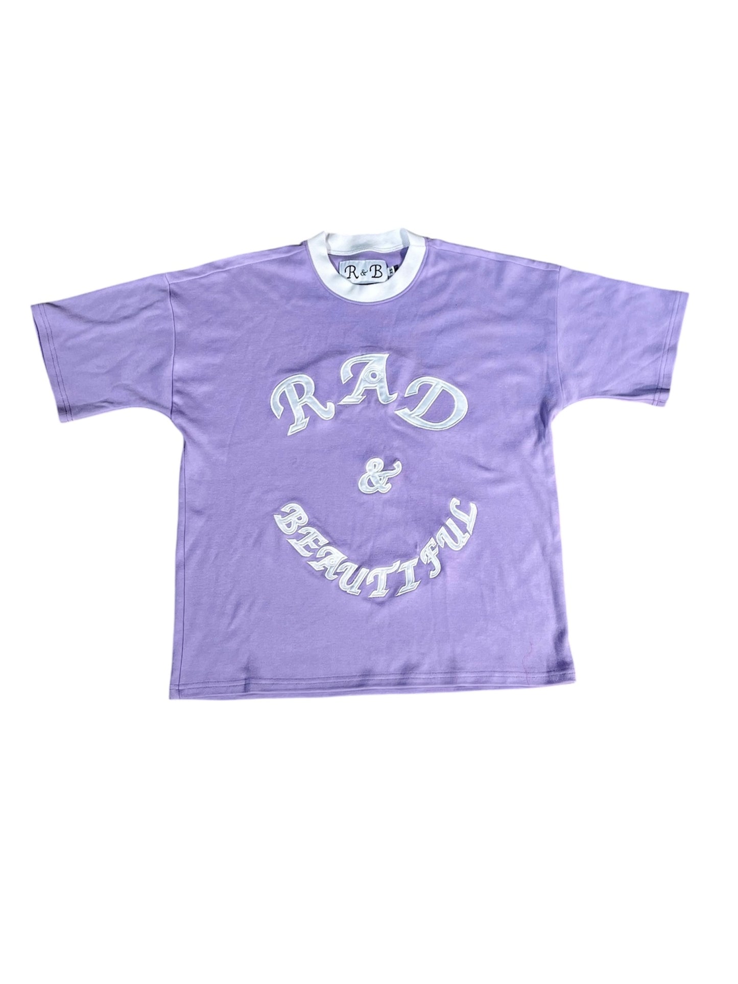 R&B TEE (EMBROIDERED) - LAVENDER FIELDS