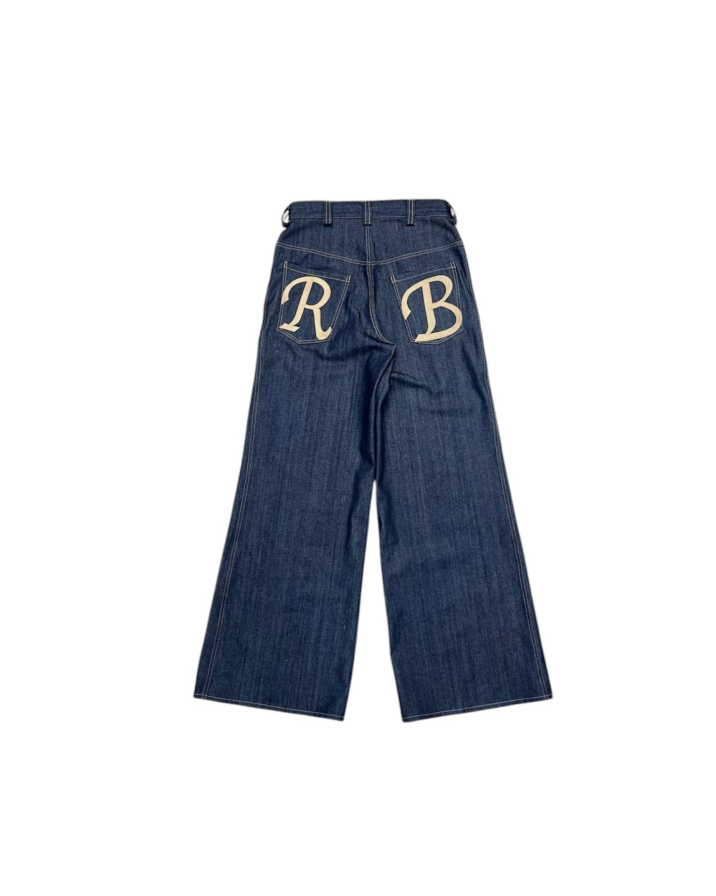 R&B WIDEBODY JEANS - NAVY