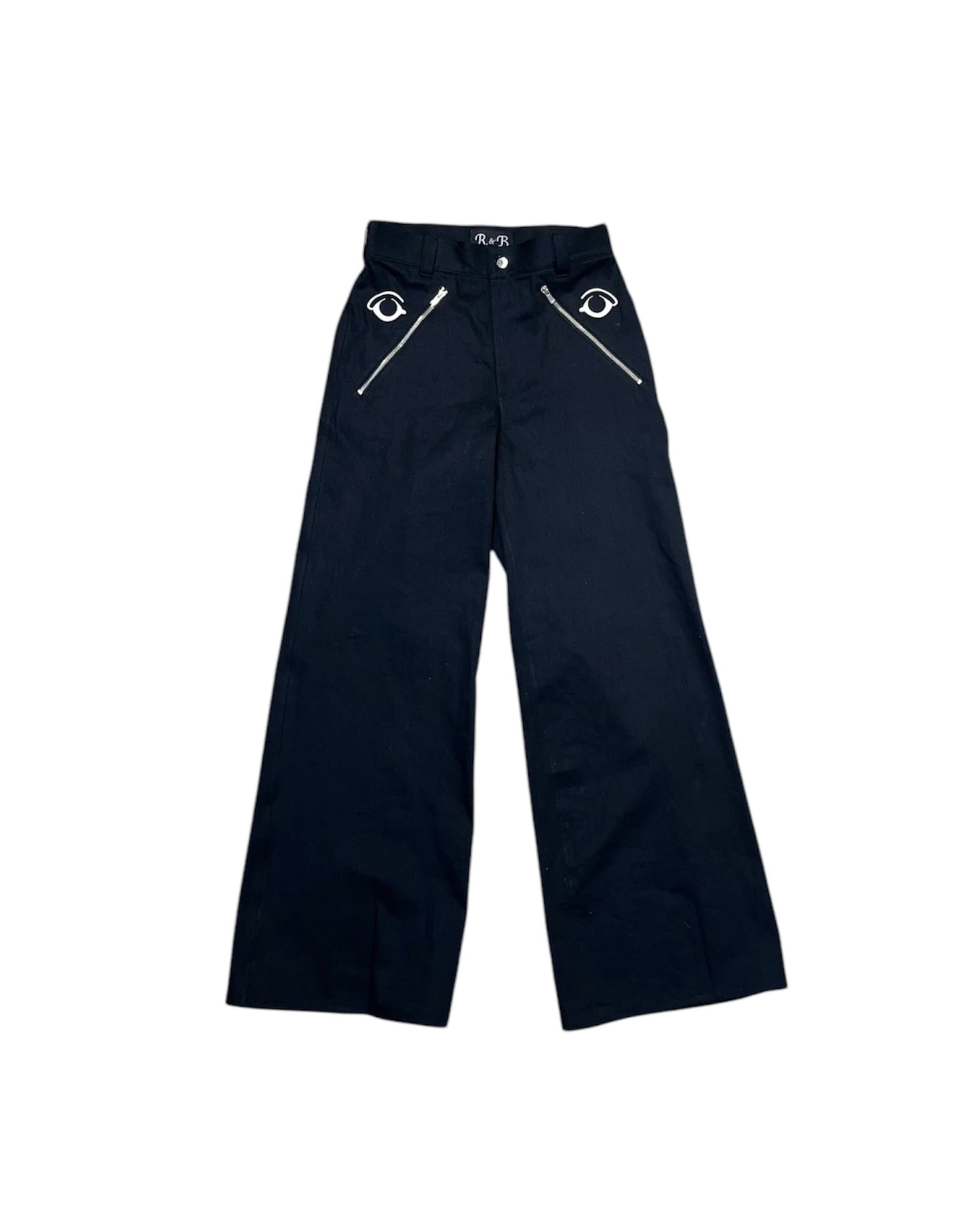 R&B WIDEBODY JEANS - BLACK