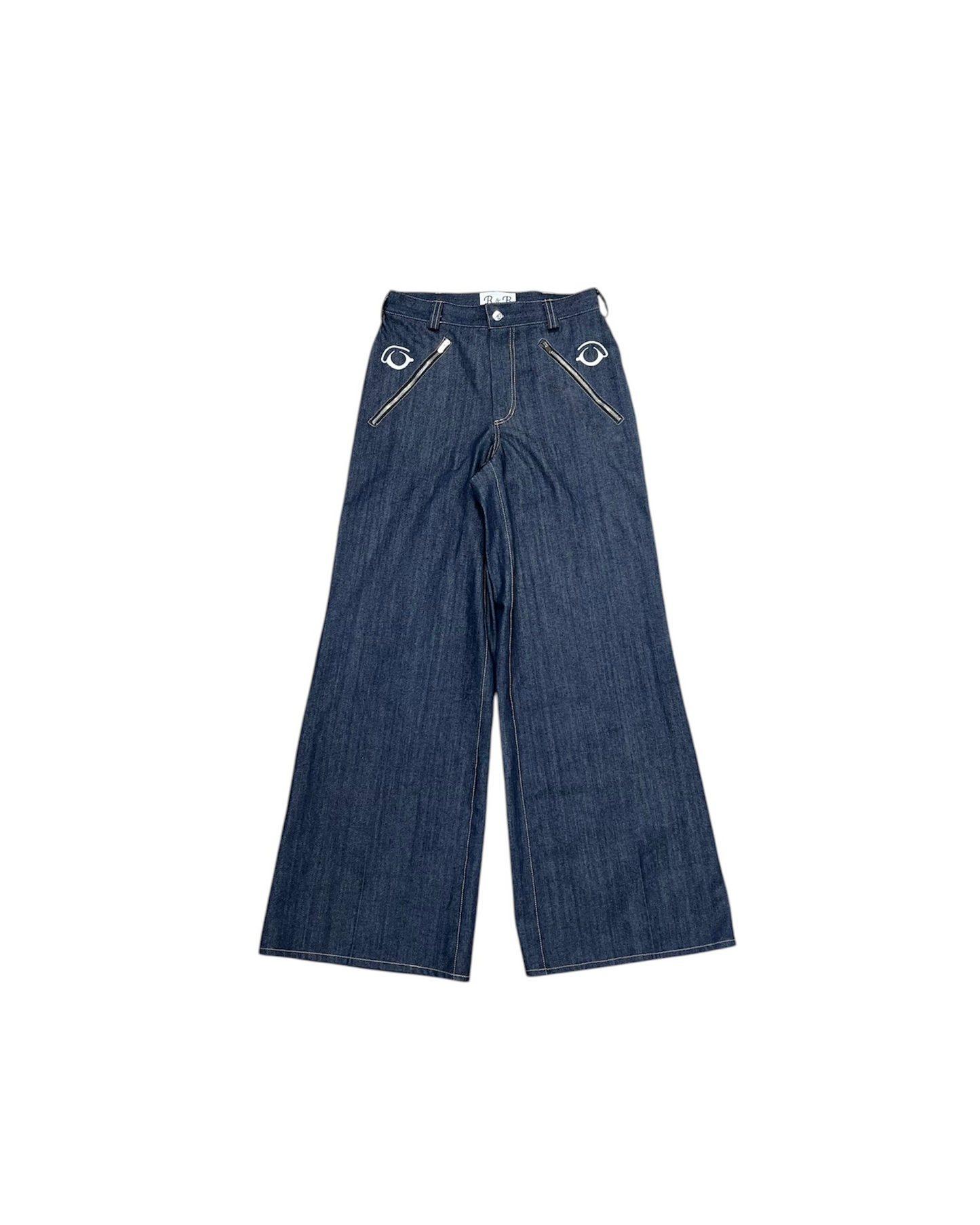 R&B WIDEBODY JEANS - NAVY