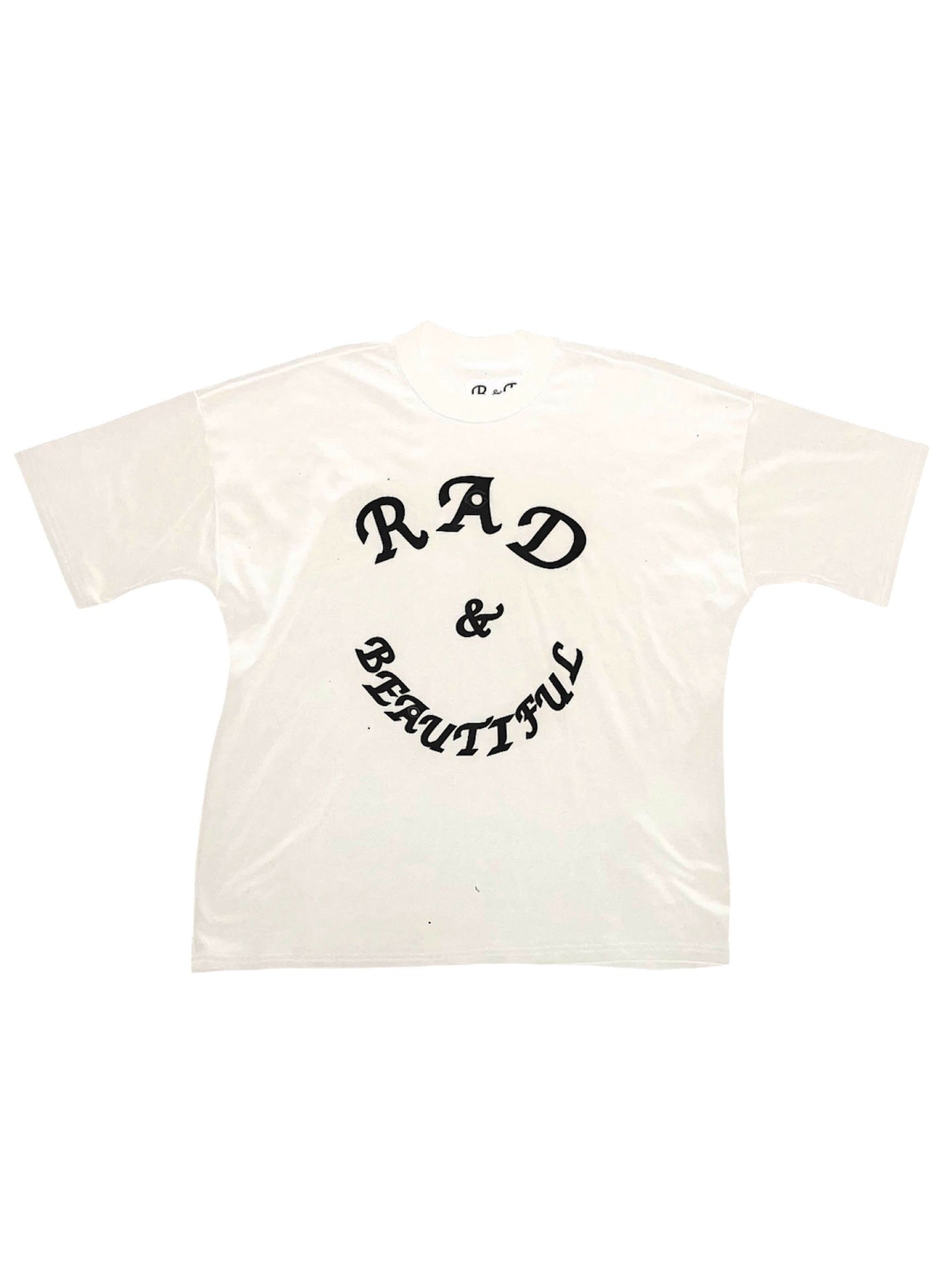 R&B TEE (SCREEN PRINTED) - WHITE